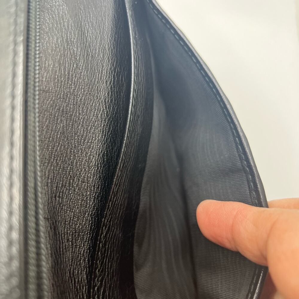 Gucci Black Leather Long Wallet - Picture 9 of 10